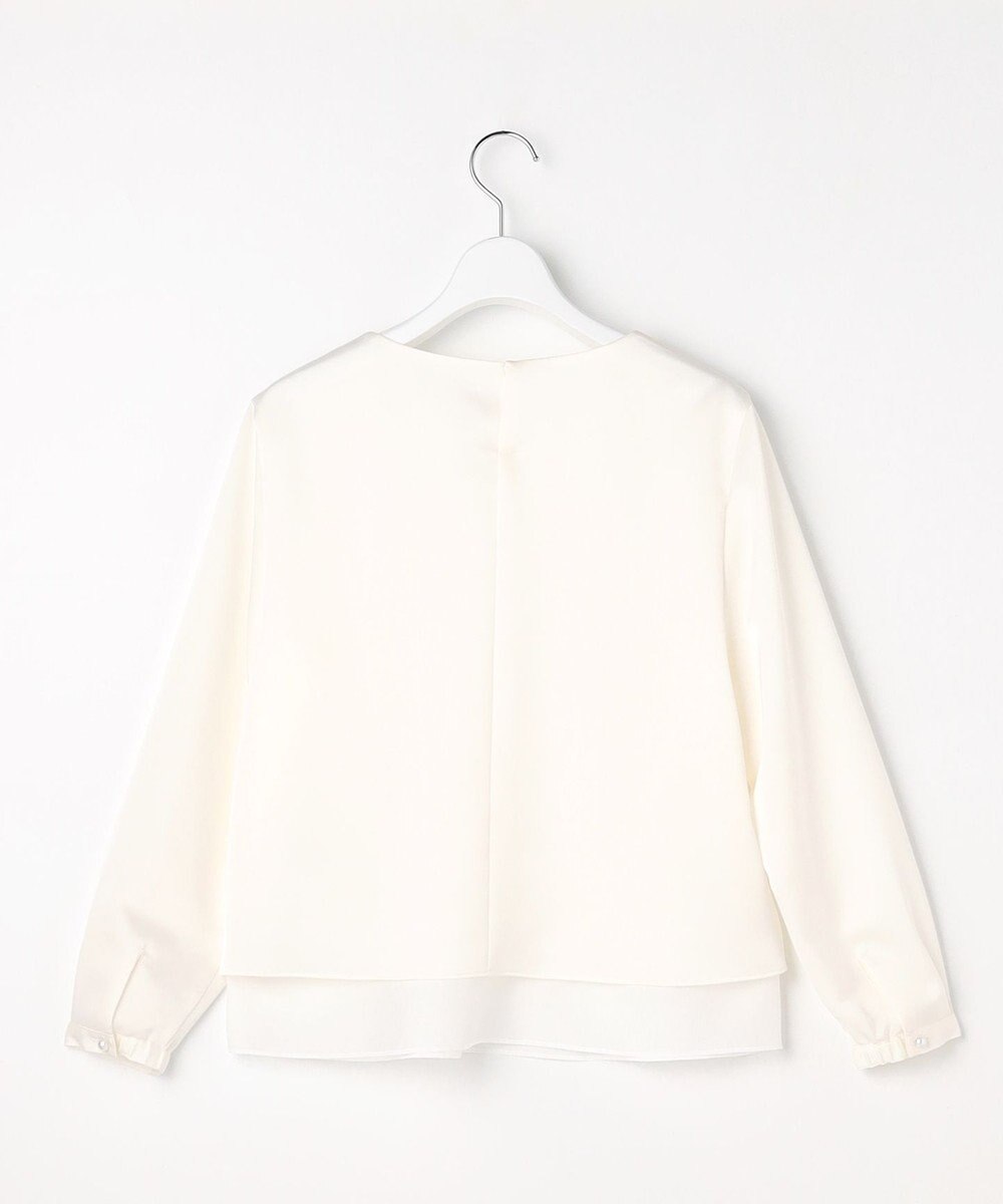 J.PRESS LADIES L ハンマーサテン カットソー 