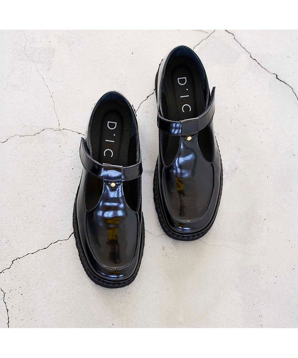 MODE ET JACOMO <D'ICI>Tストラップローファー 