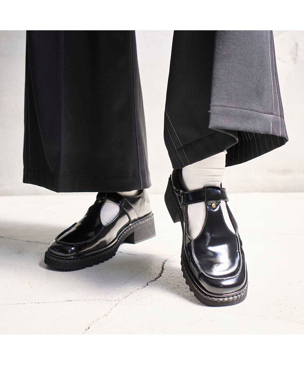 MODE ET JACOMO <D'ICI>Tストラップローファー 