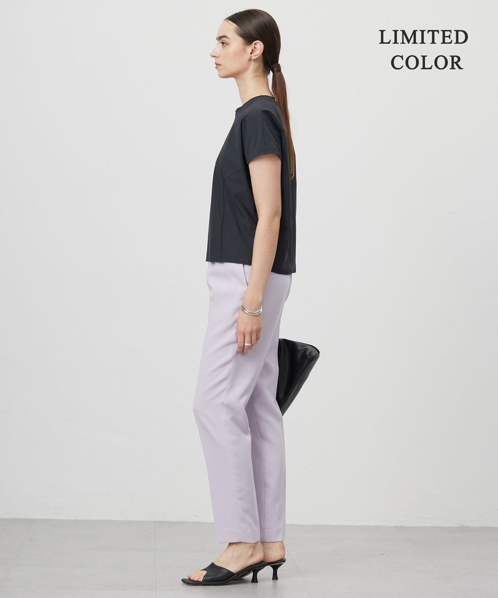 ICB L 【新色追加・WEB限定カラーあり・接触冷感・UVケア・速乾・防シワ・洗える】 FluidBackSatin  ドロストパンツ 