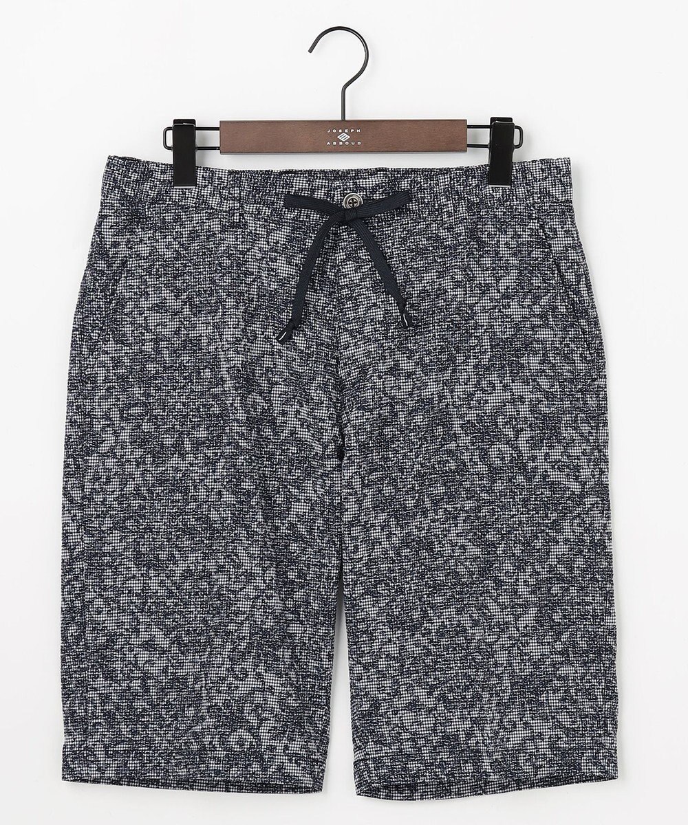 JOSEPH ABBOUD 【エコ撥水/ストレッチ】ライトウェイブライトプリント レジャー ショーツ 