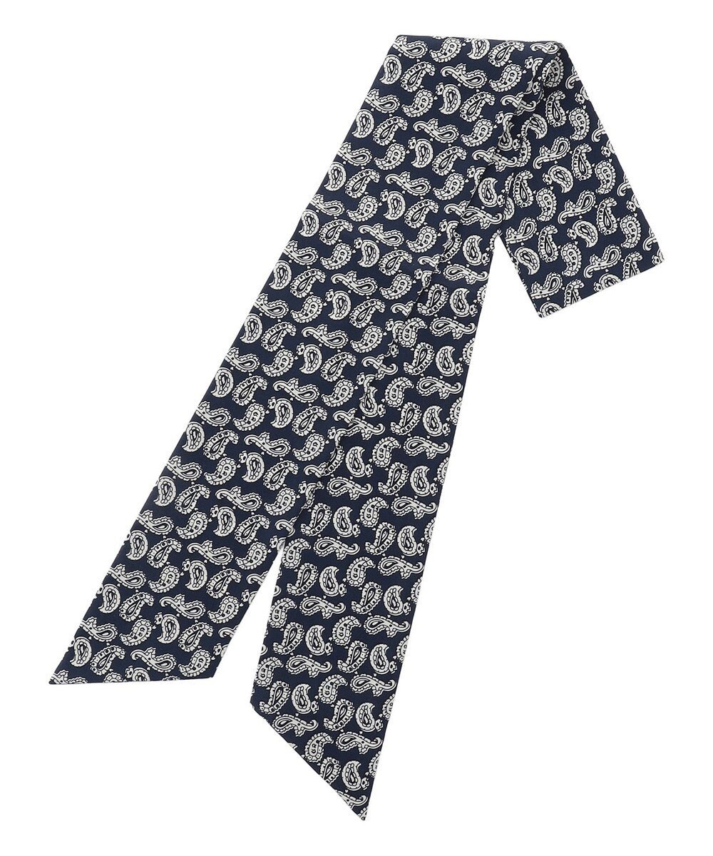 J.PRESS MEN ハンドプリントペイズリー ネッカチーフ 