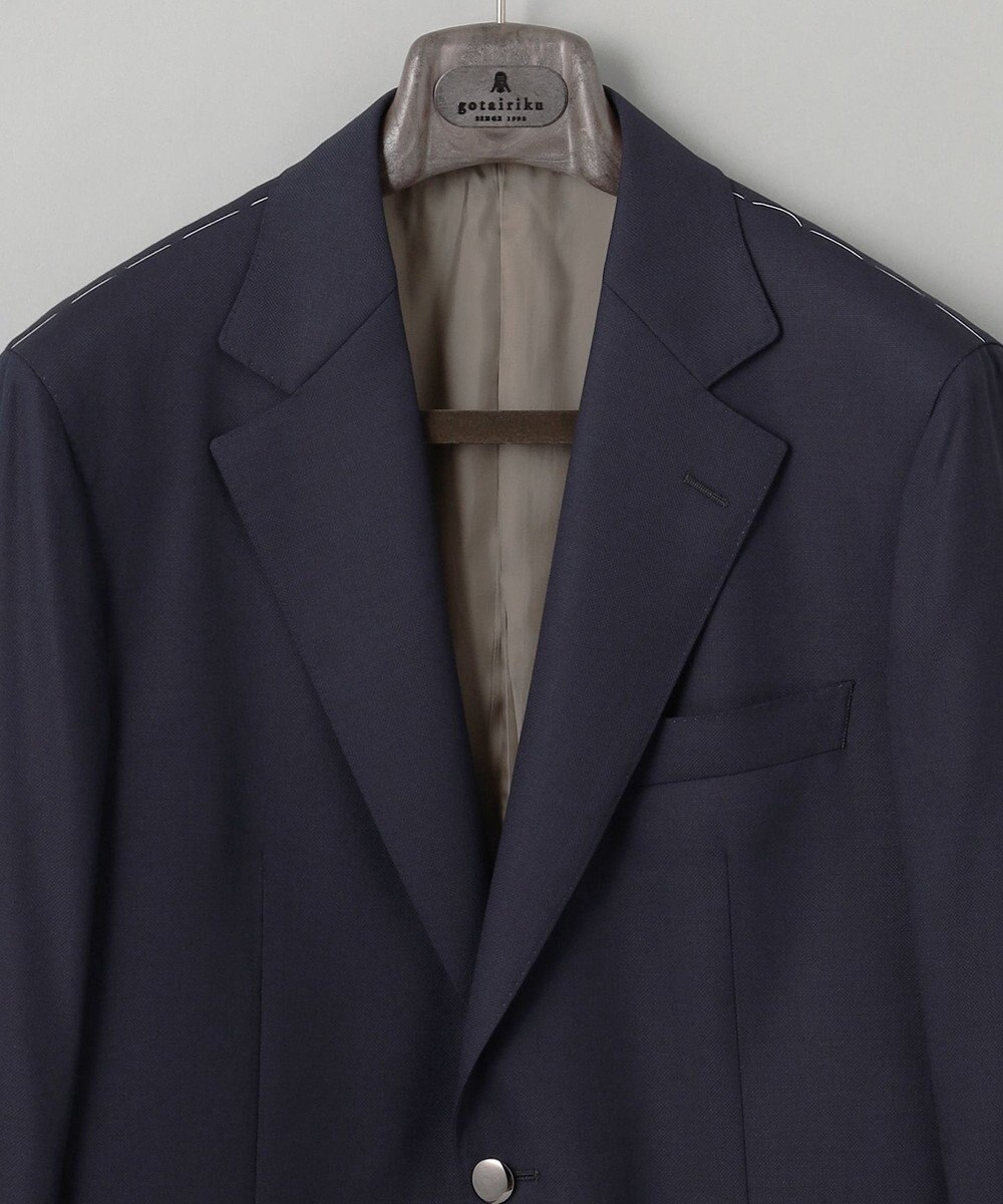 GOTAIRIKU 【ほぼ通年仕様/定番】Super130’S オリジナル ホップサックブレザー(24年秋冬モデル) 