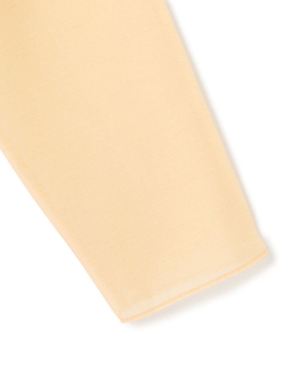 UNFILO シアー ラウンドテールブラウス 