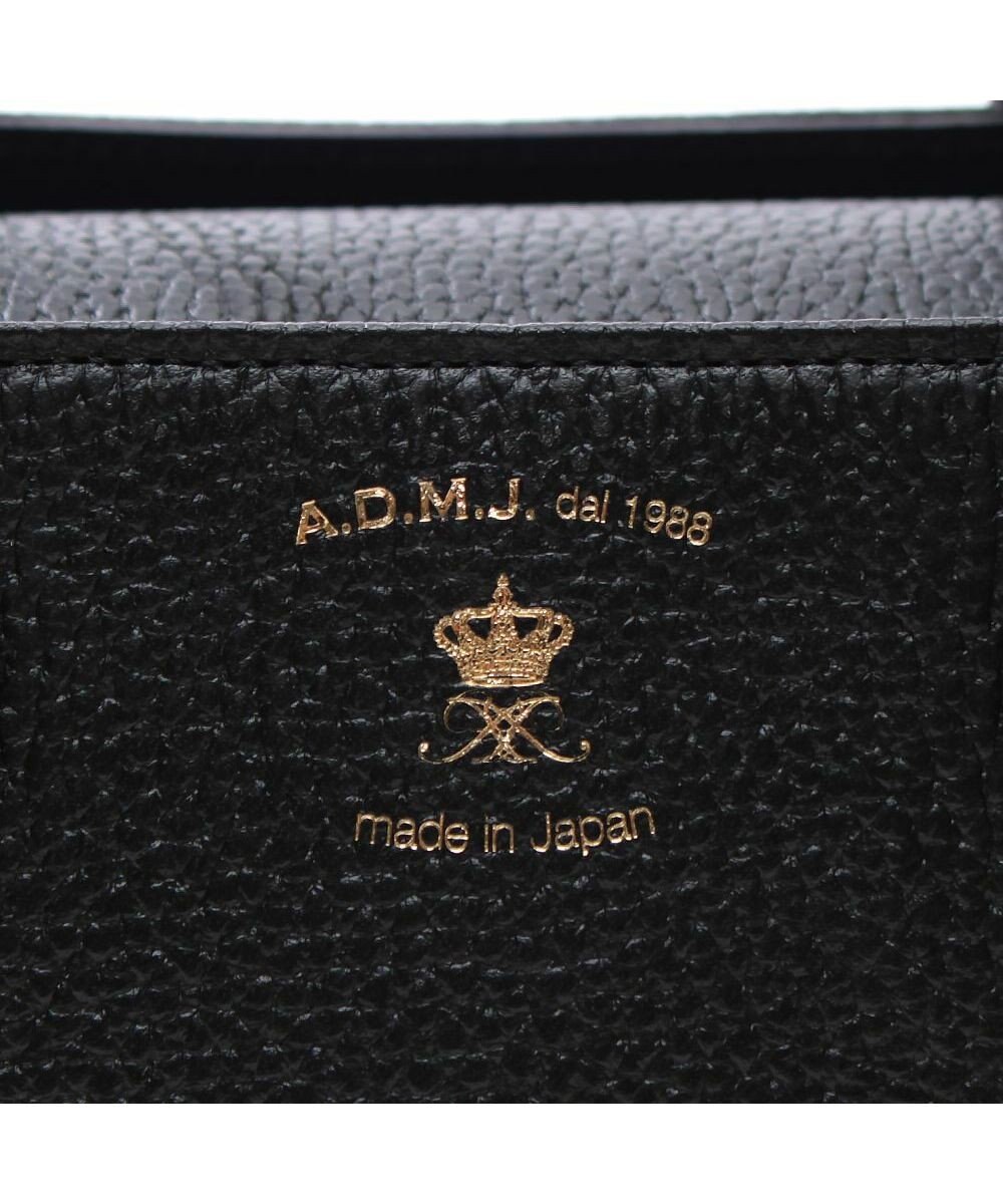 A.D.M.J. 【牛革】　スワロ付きミニトート(Dカン＋) 
