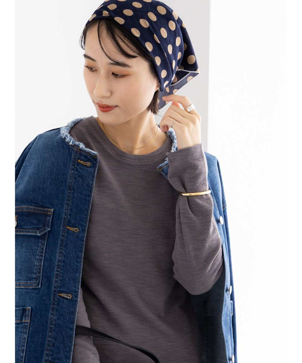 Te chichi スラブ天竺プルオーバー 