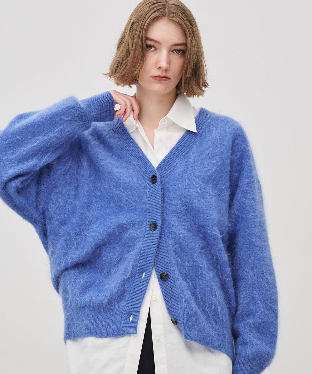 uncrave カシミヤファーニット カーディガン 