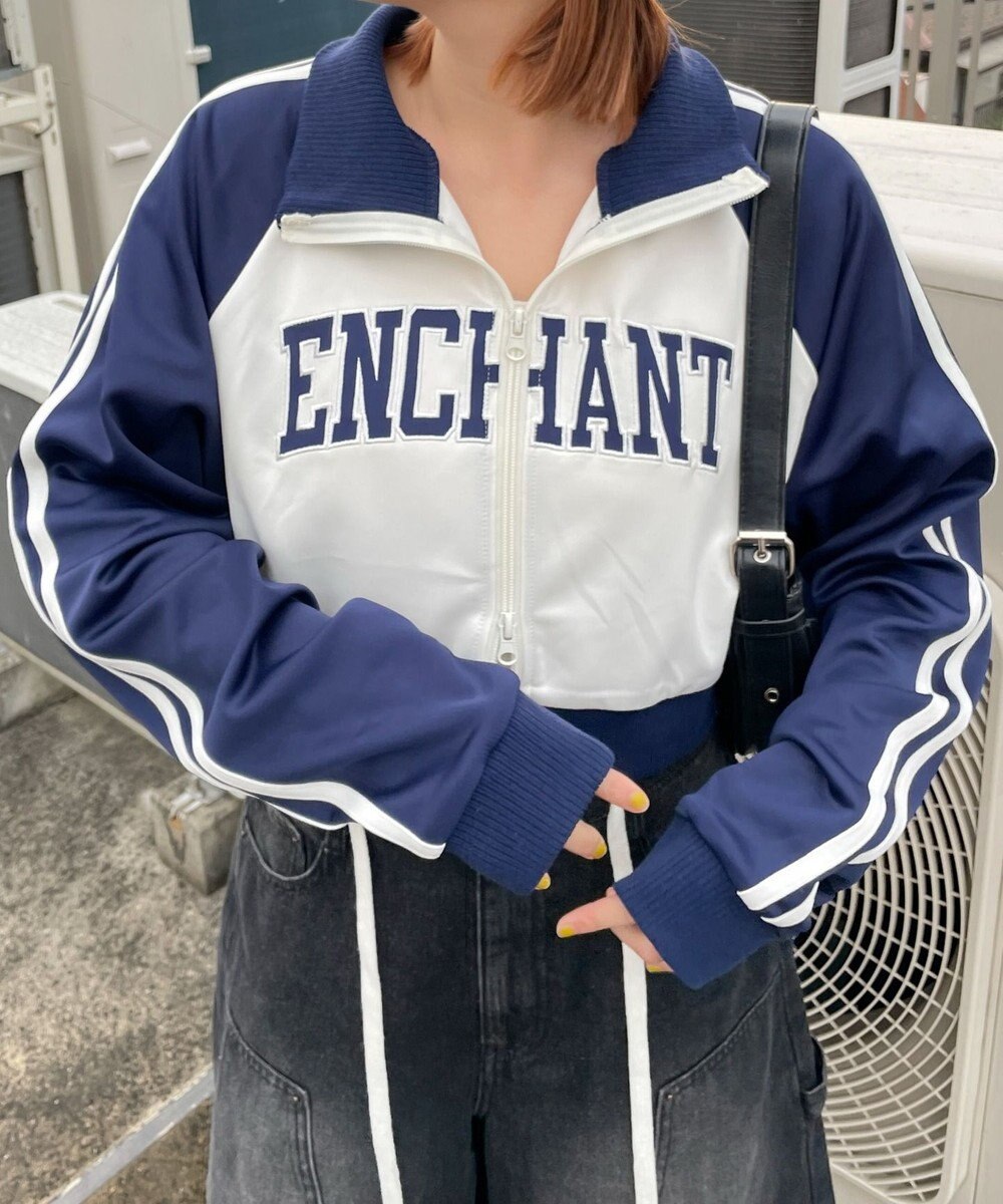 WEGO グラフィックショートトラックジャケット 