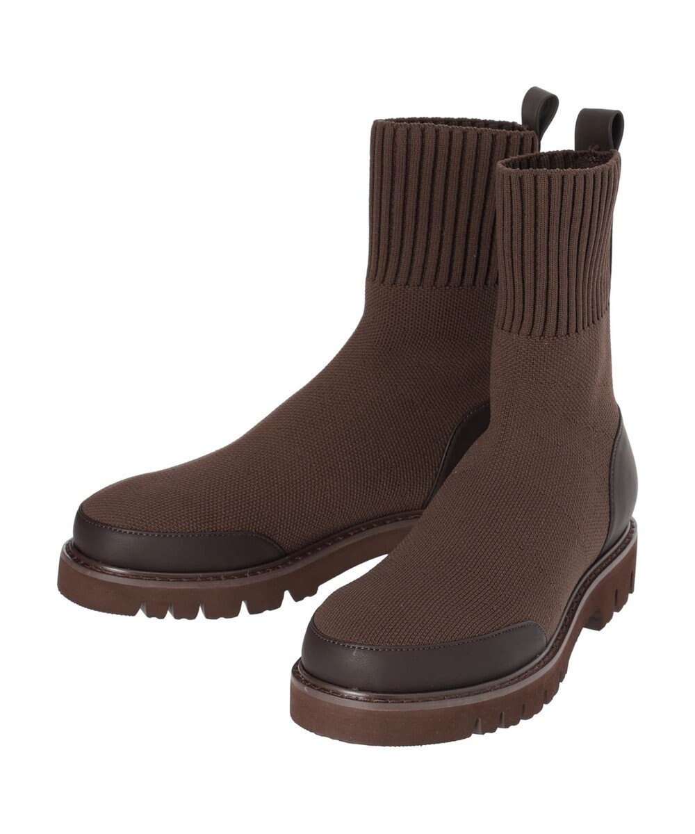 AMERICAN HOLIC ニットショートブーツ 