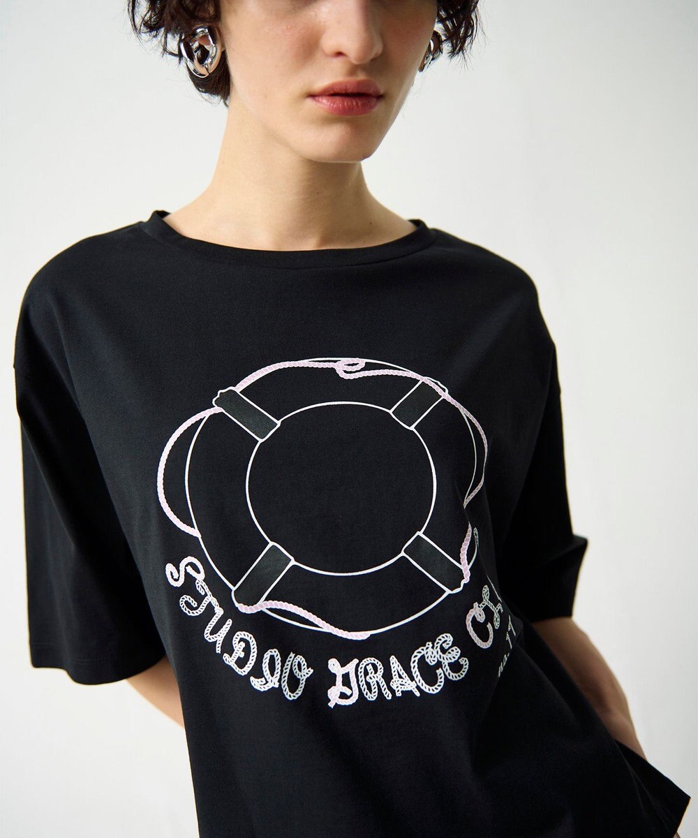 GRACE CONTINENTAL プリントトップ 