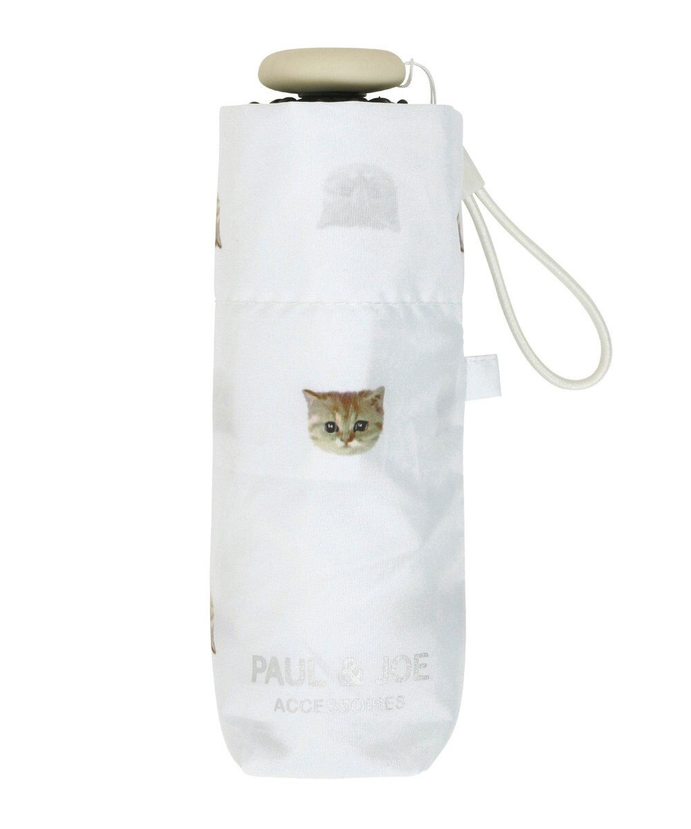 MOONBAT 【UVカット/コンパクト】ポール & ジョー (PAUL & JOE ACCESSOIRES) 折りたたみ雨傘 ドットヌネット 