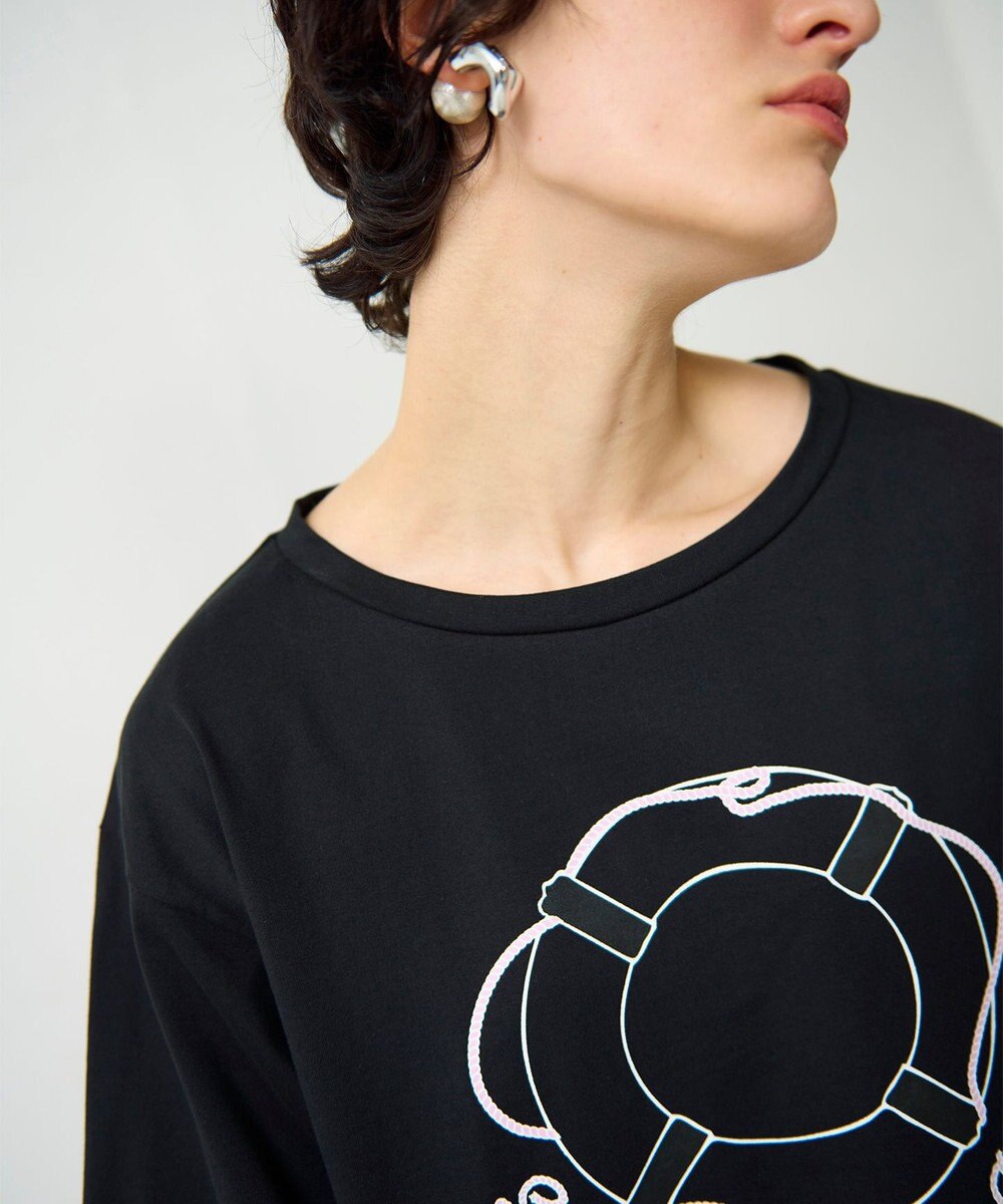 GRACE CONTINENTAL プリントトップ 