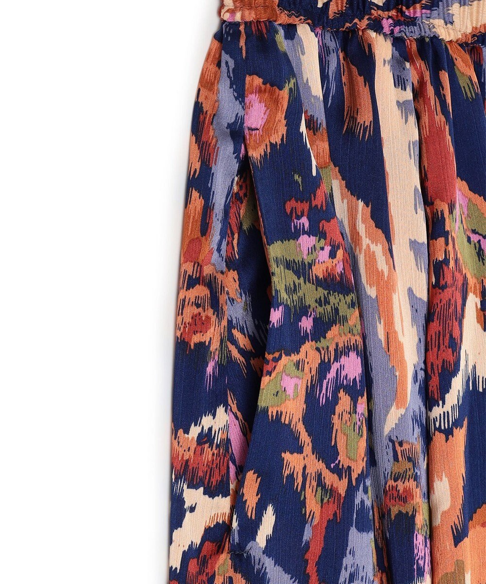 J.PRESS YORK STREET 【WOMEN】プリントフレア スカート 