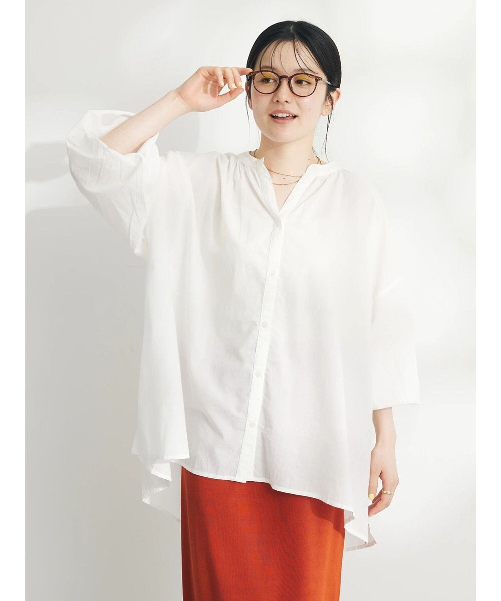 CRAFT STANDARD BOUTIQUE インド綿スキッパーチュニック 