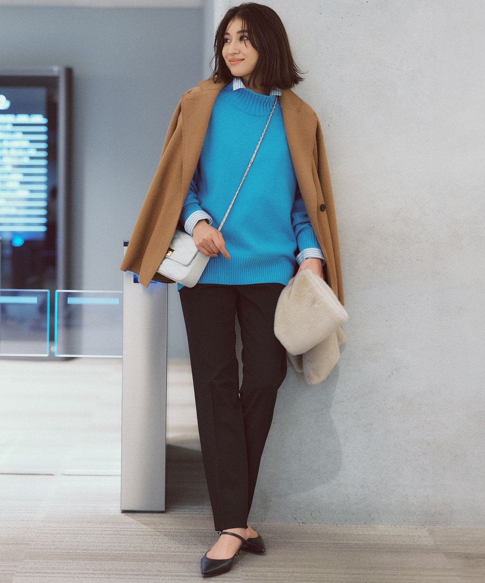 23区 L 【CLASSY.2月号掲載/洗える】CANCLINI ベーシック シャツ 