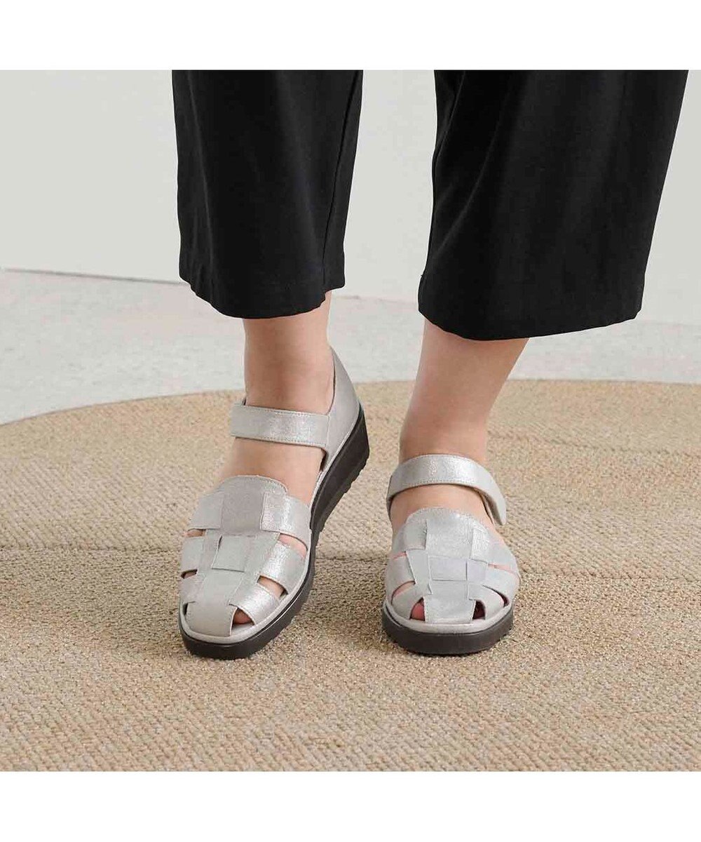 MODE ET JACOMO <D'ICI>ボリュームソールグルカサンダル 