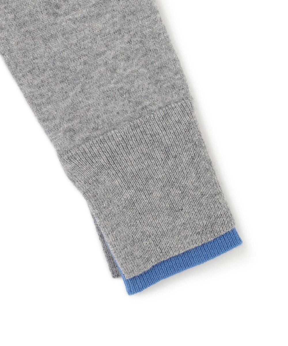 BEIGE， 【洗える】POMPE / ウールカシミヤタートルネックニット 