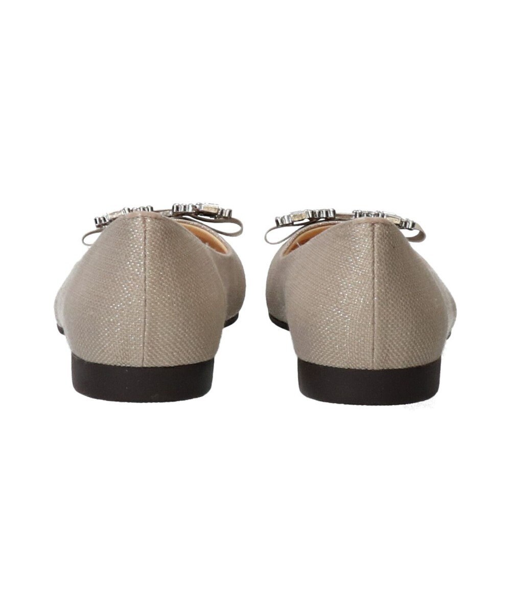 Bridget Birkin 【Bridget Birkin】ビジューリボンバレエレインパンプス 