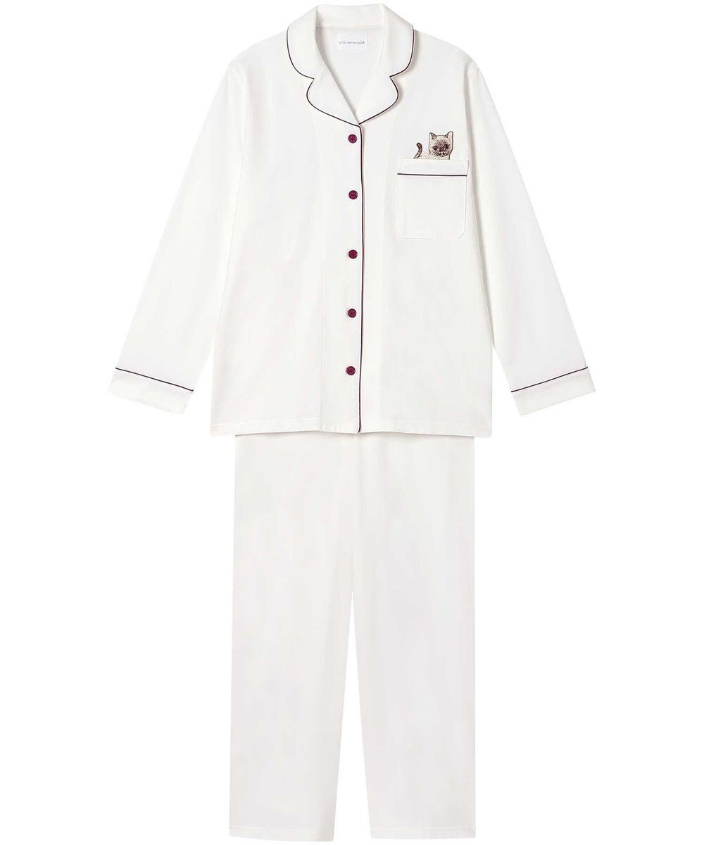 une nana cool 【綿100％】 魔女の猫パジャマ 