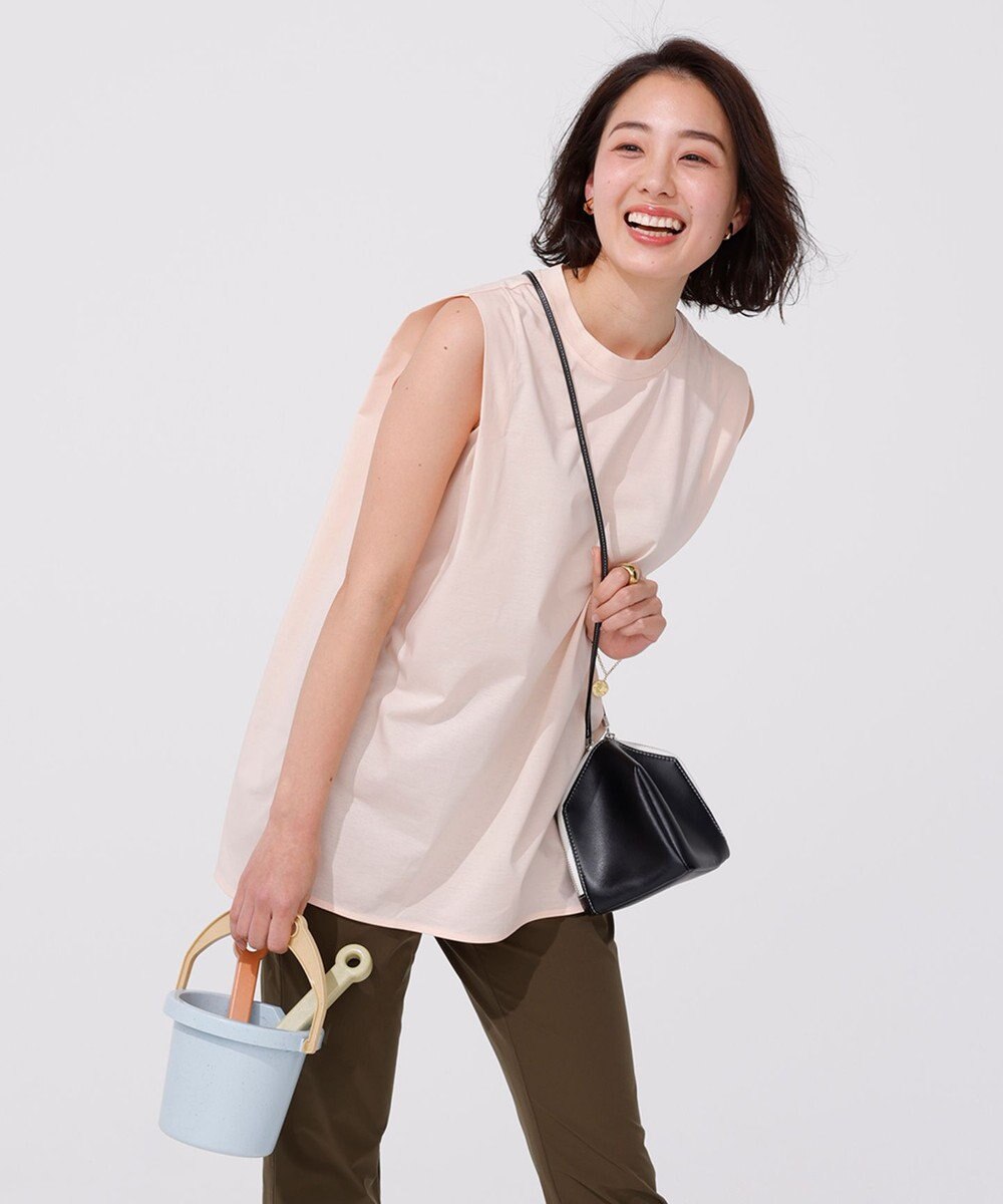 UNFILO 冷感UVケアノースリカットソー 