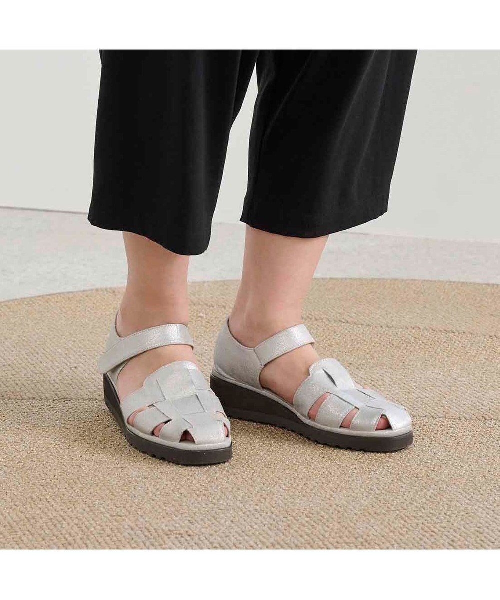 MODE ET JACOMO <D'ICI>ボリュームソールグルカサンダル 