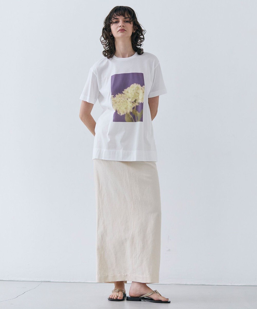 BEIGE， 【洗える・クロワッサン 掲載】PENTAS / オリジナルフォトプリントＴシャツ 