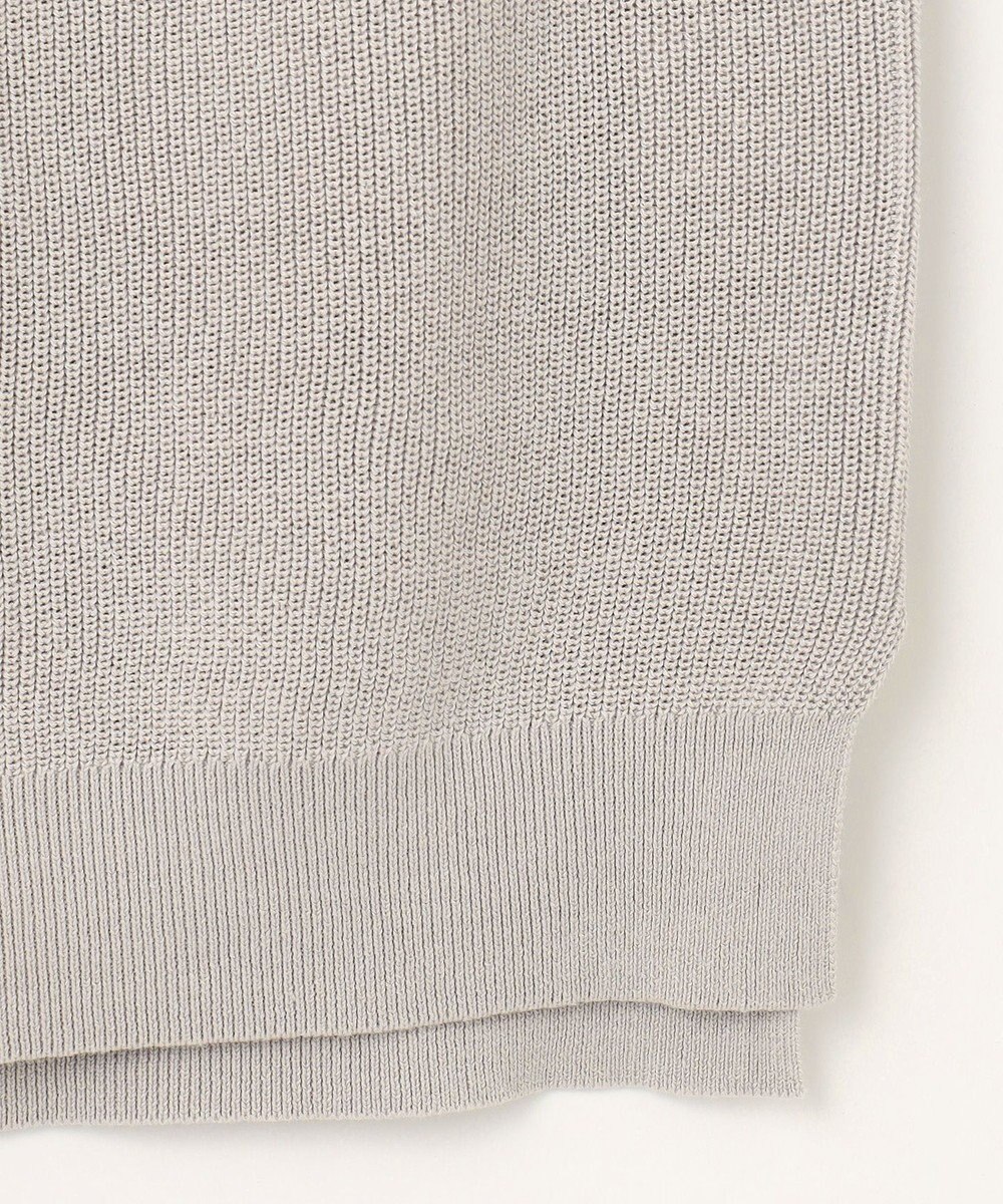 J.PRESS LADIES L 【洗える】GIMA COTTON ニット ベスト 