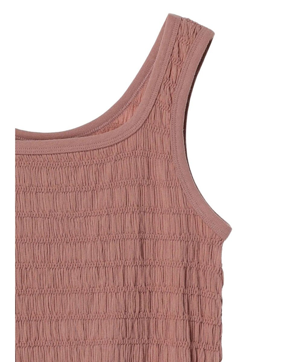 earth music&ecology シャーリングタンクトップ 