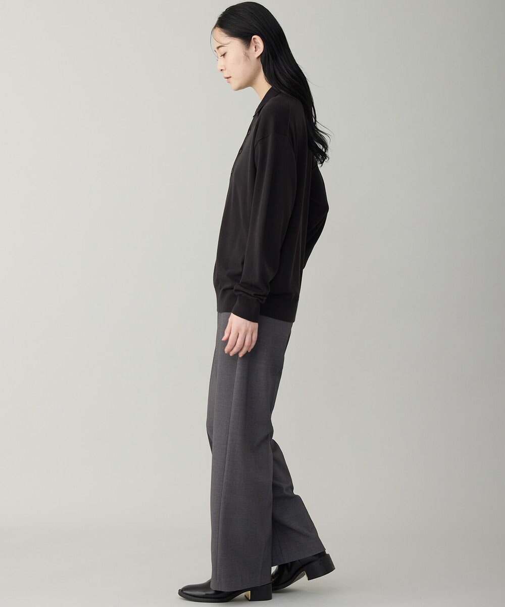 UNFILO MENS 【男女兼用】ソフトサーモ アンチピリングニット ポロ 