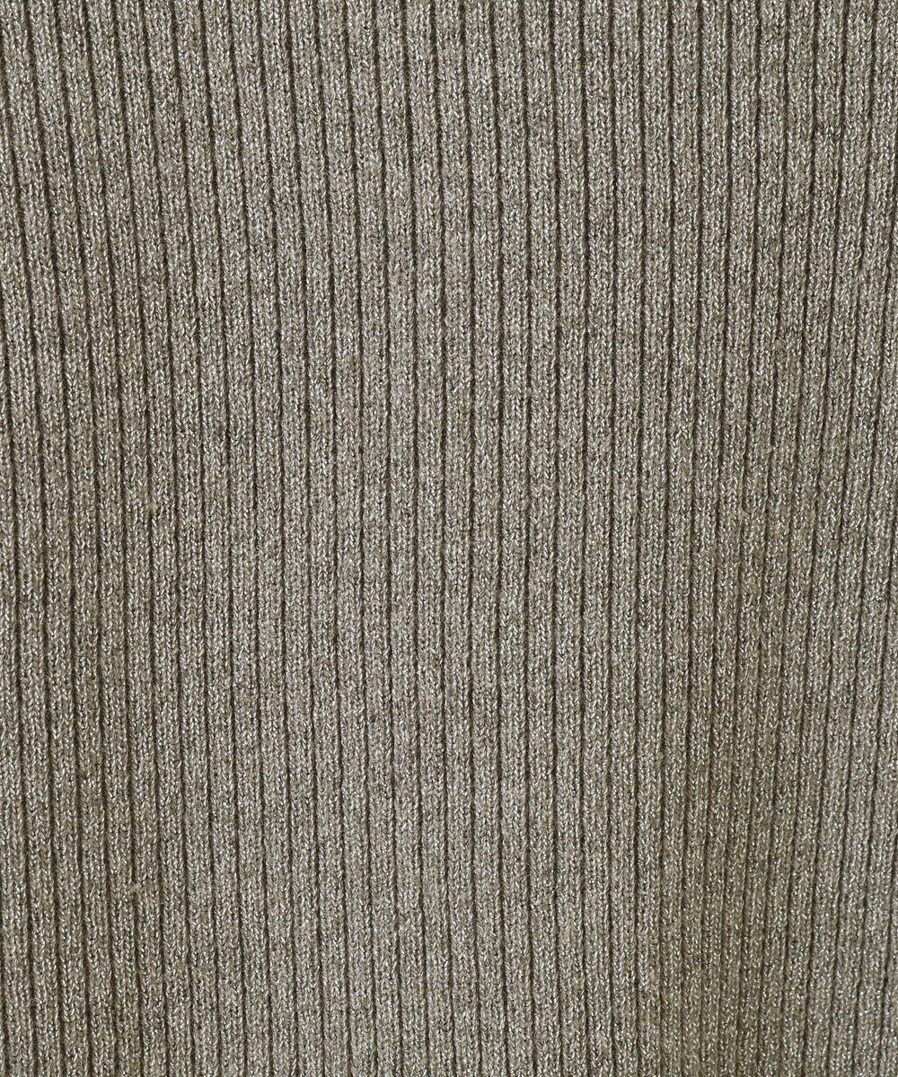 Green Parks もちっと袖配色ボートネックニットプルオーハ 