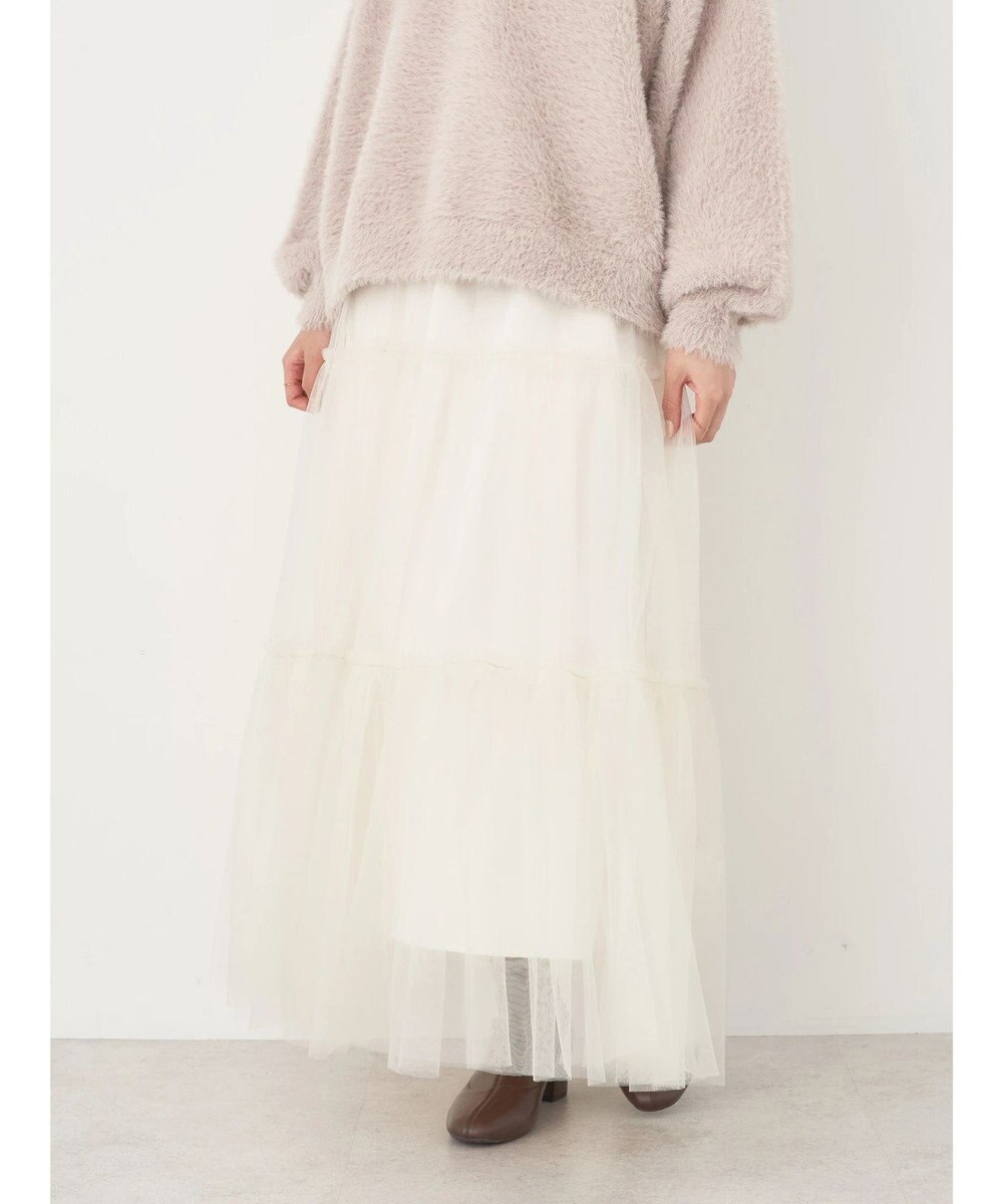 earth music&ecology マルチｗａｙチュールスカート 