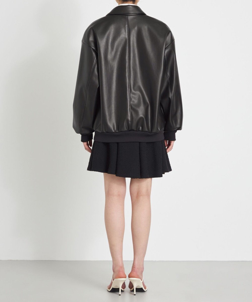 NAVE 【Nave】フェイクラムスキン ブルゾン 