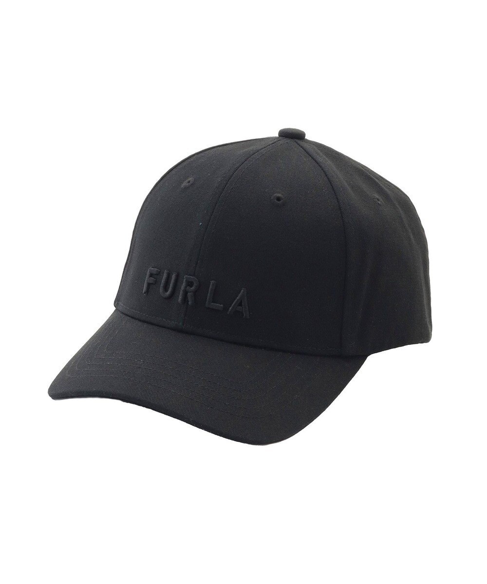 MOONBAT FURLA(フルラ) 立体刺繍ロゴキャップ 