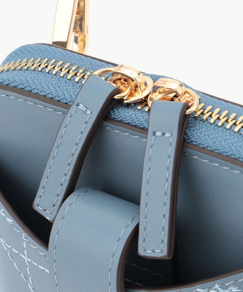 LA BAGAGERIE レザーステッチ　マルチポシェット 