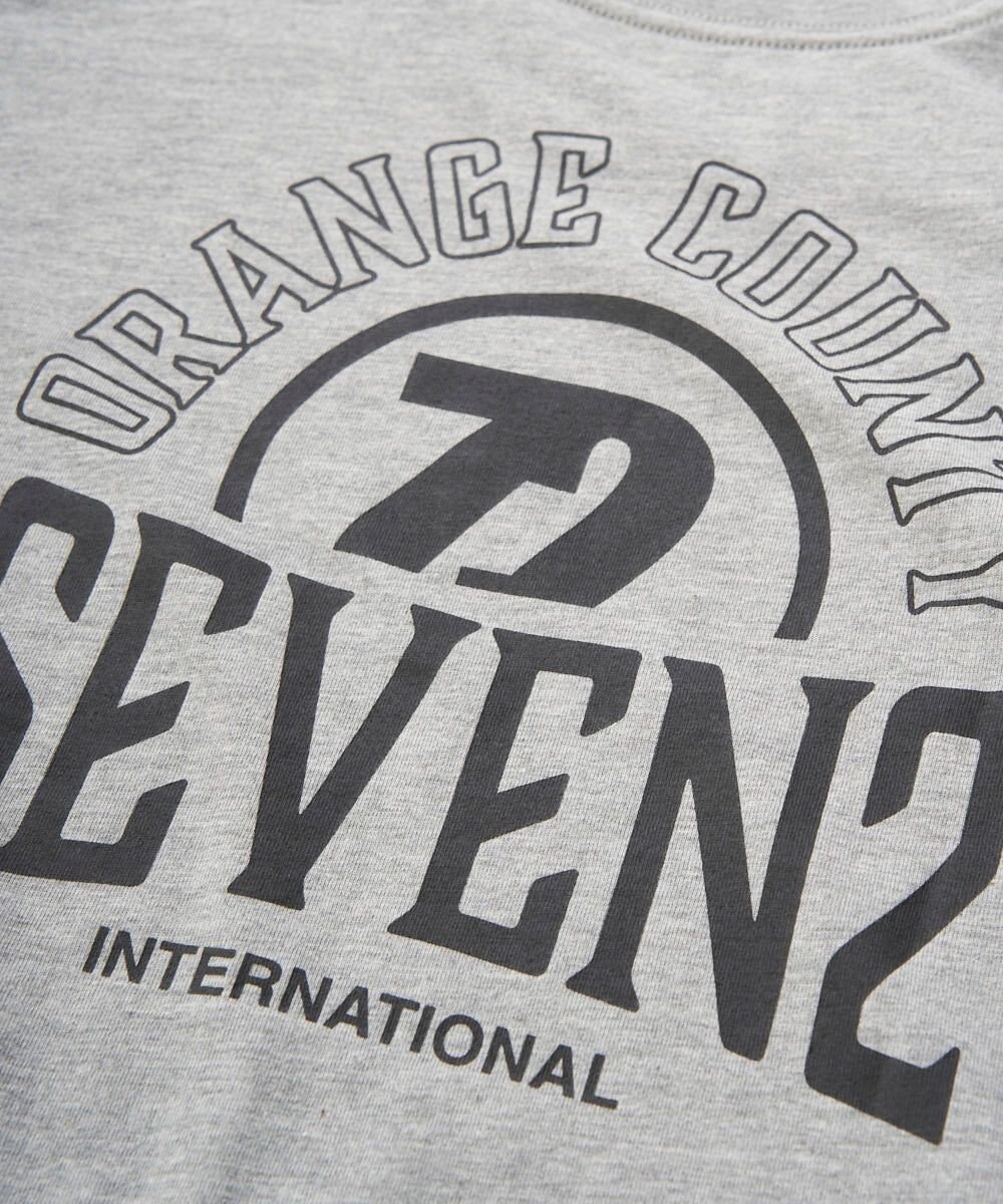 OP／FILA 【SEVEN2】バックプリントデザイン半袖Tシャツ 