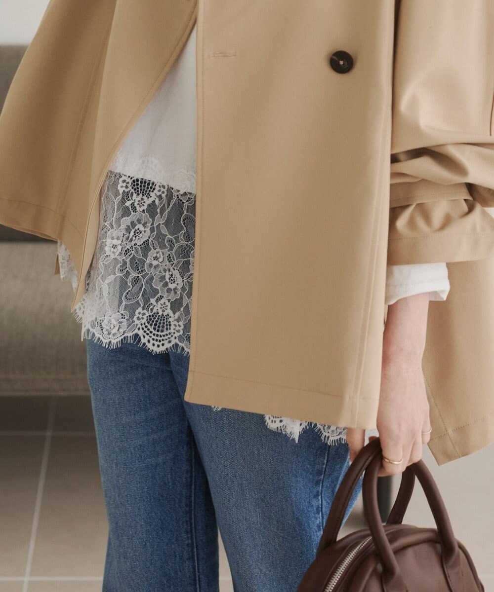 WEGO 【ANGIE VINTAGE】裾レースドッキングロンT 