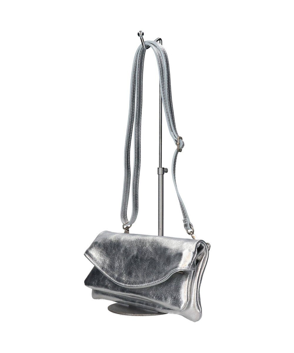 INTER-CHAUSSURES 【ANDREA CARDONE】レザーワイドショルダーバッグ 