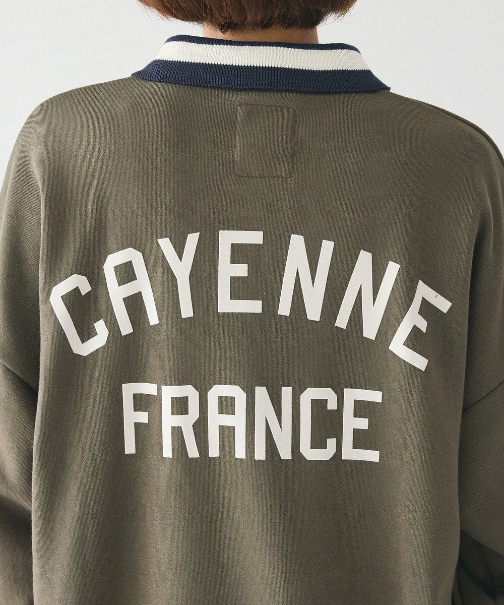 CRAFT STANDARD BOUTIQUE 【ユニセックス】裏毛ハーフジップスウェット 