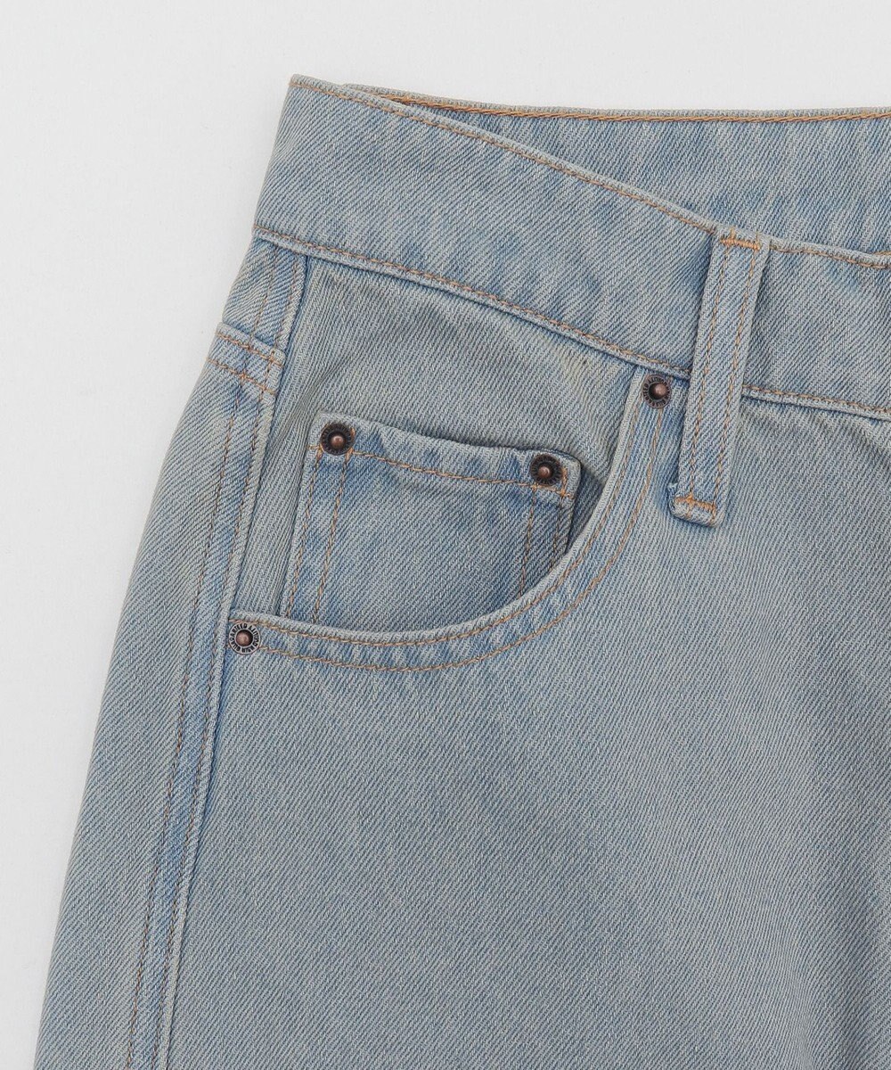 WEGO ハートポケットストレートデニムパンツ 