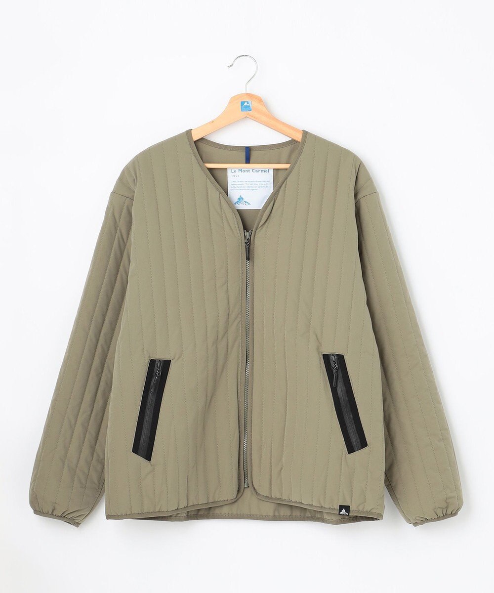 SHARE PARK LADIES 【UNISEX】キルティング蓄熱中綿 Ｖカーディガン（Mサイズ） 