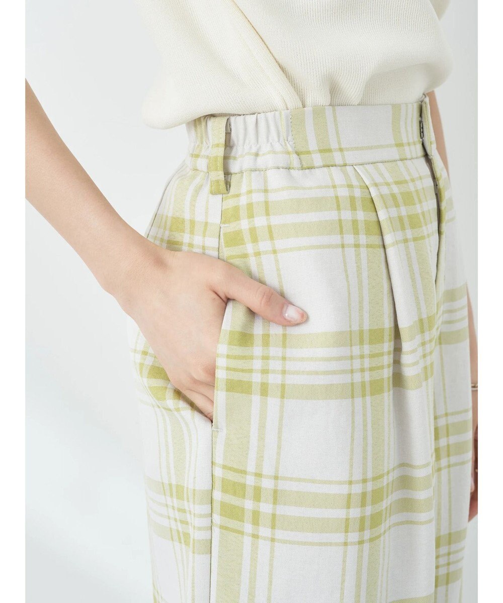 earth music&ecology タックワイドパンツ 