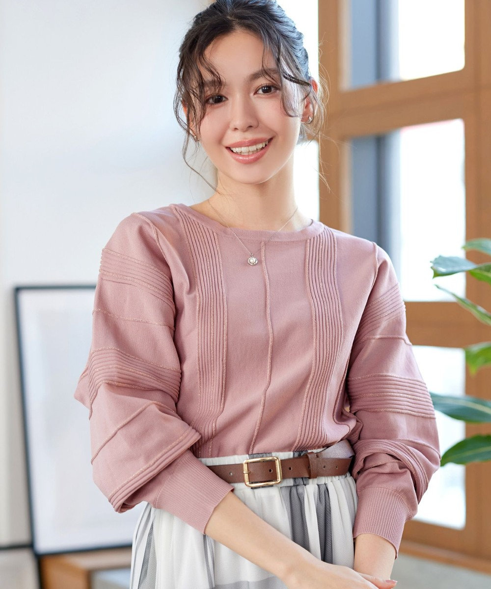 Tiaclasse ラメリブドルマントップス 