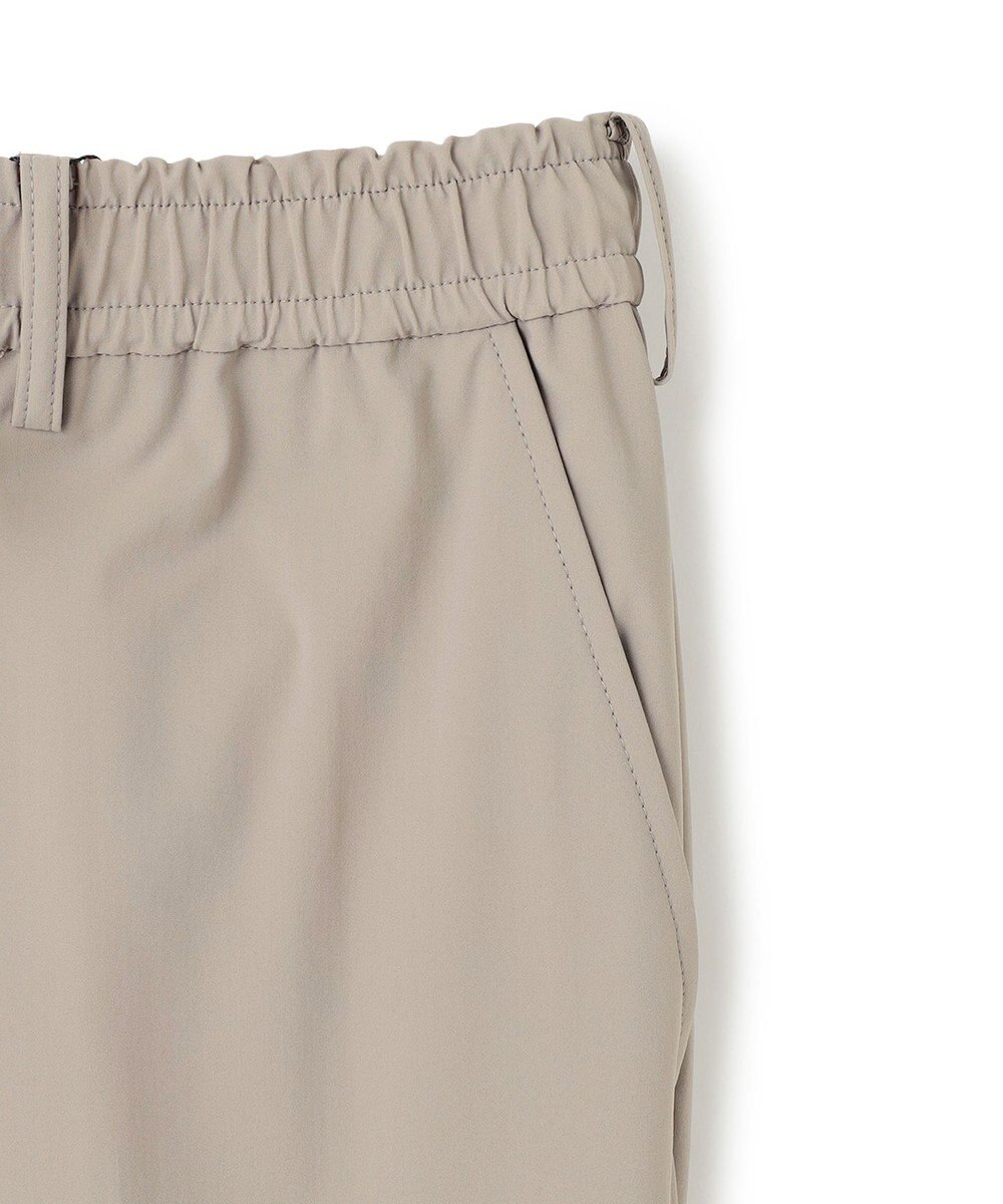 JOSEPH HOMME 新素材【接触冷感性/防しわ性/ストレッチ/洗える/撥水加工】トリコソリッドストレッチ ドロスト付きテーパードパンツ / PEGG CONVERTIBLE 