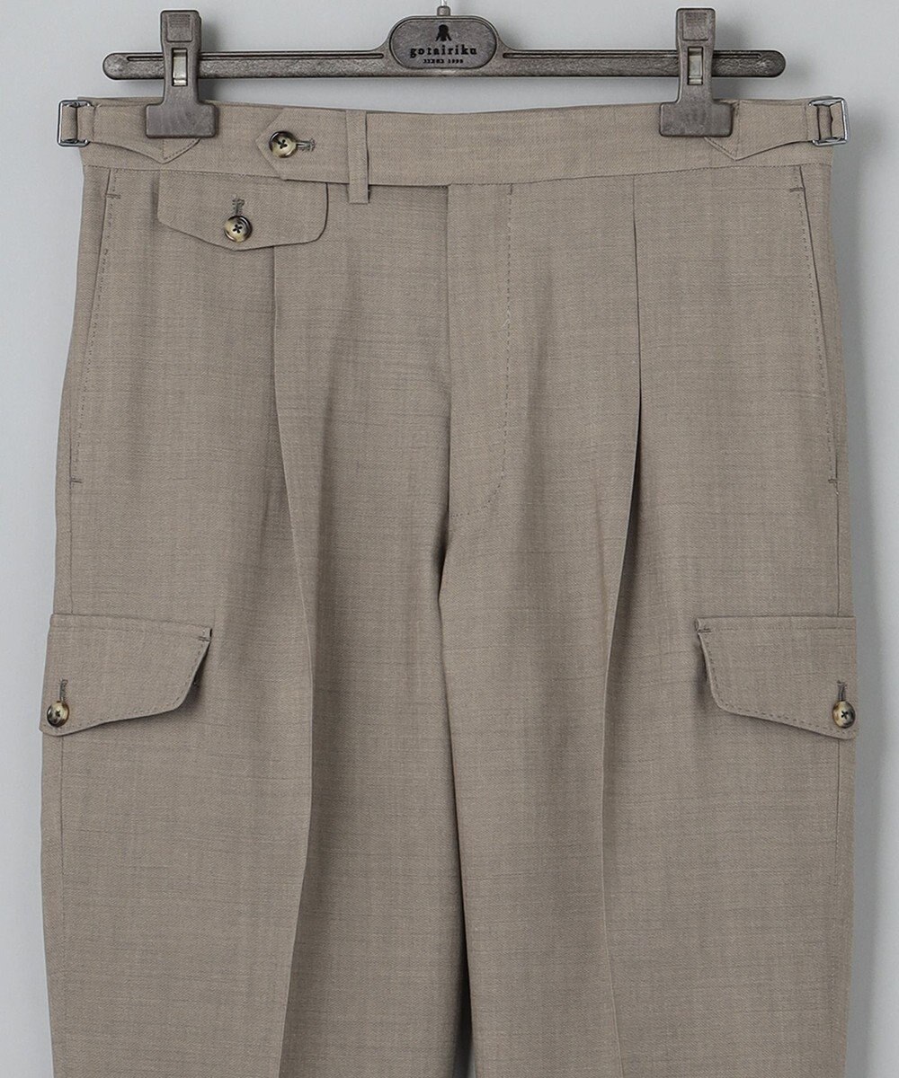GOTAIRIKU ウォッシャブル ドレスカーゴパンツ 