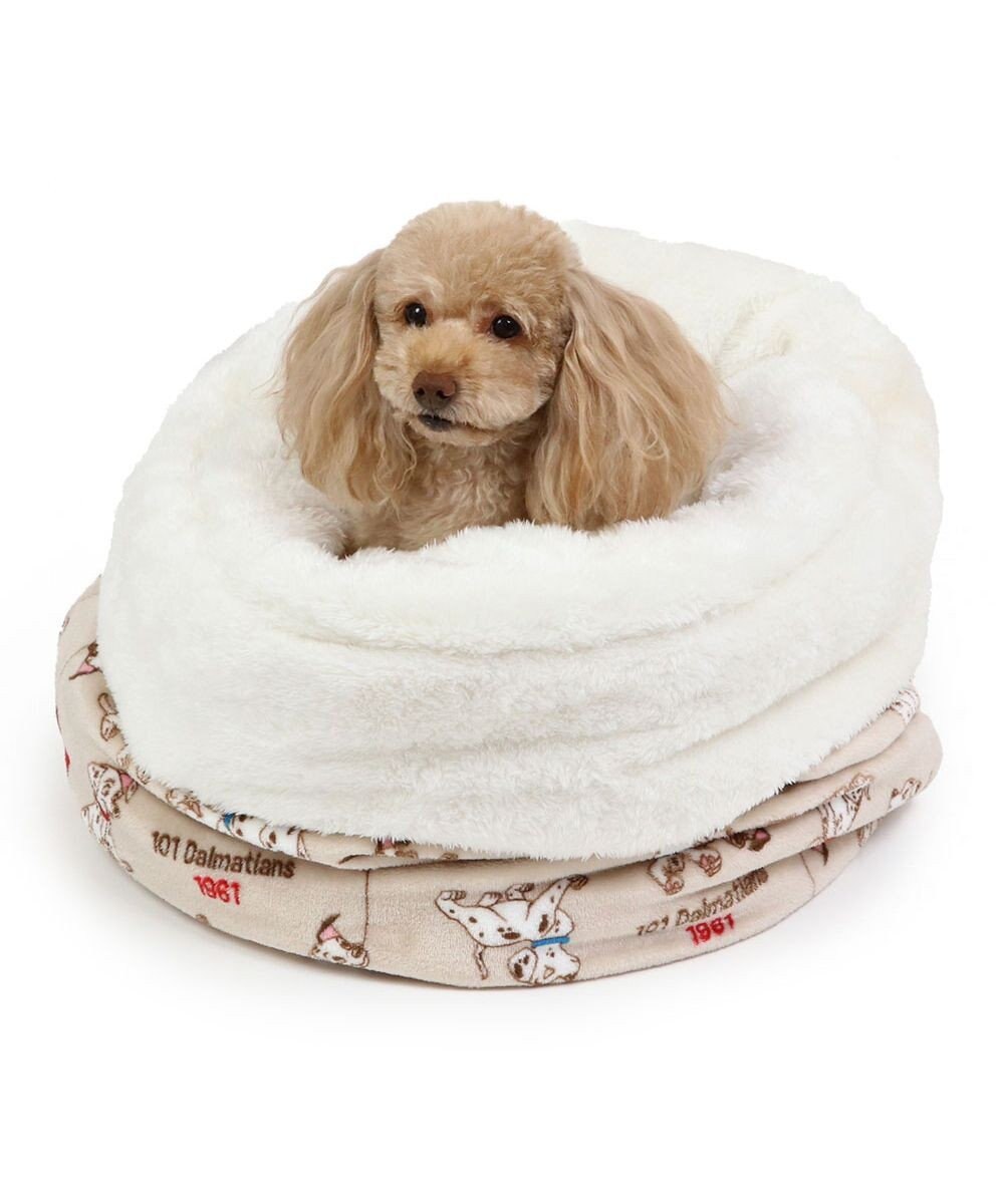 PET PARADISE ディズニー 101匹わんちゃん 筒形寝袋 遠赤外線 《風船柄》 42cm×70cm 