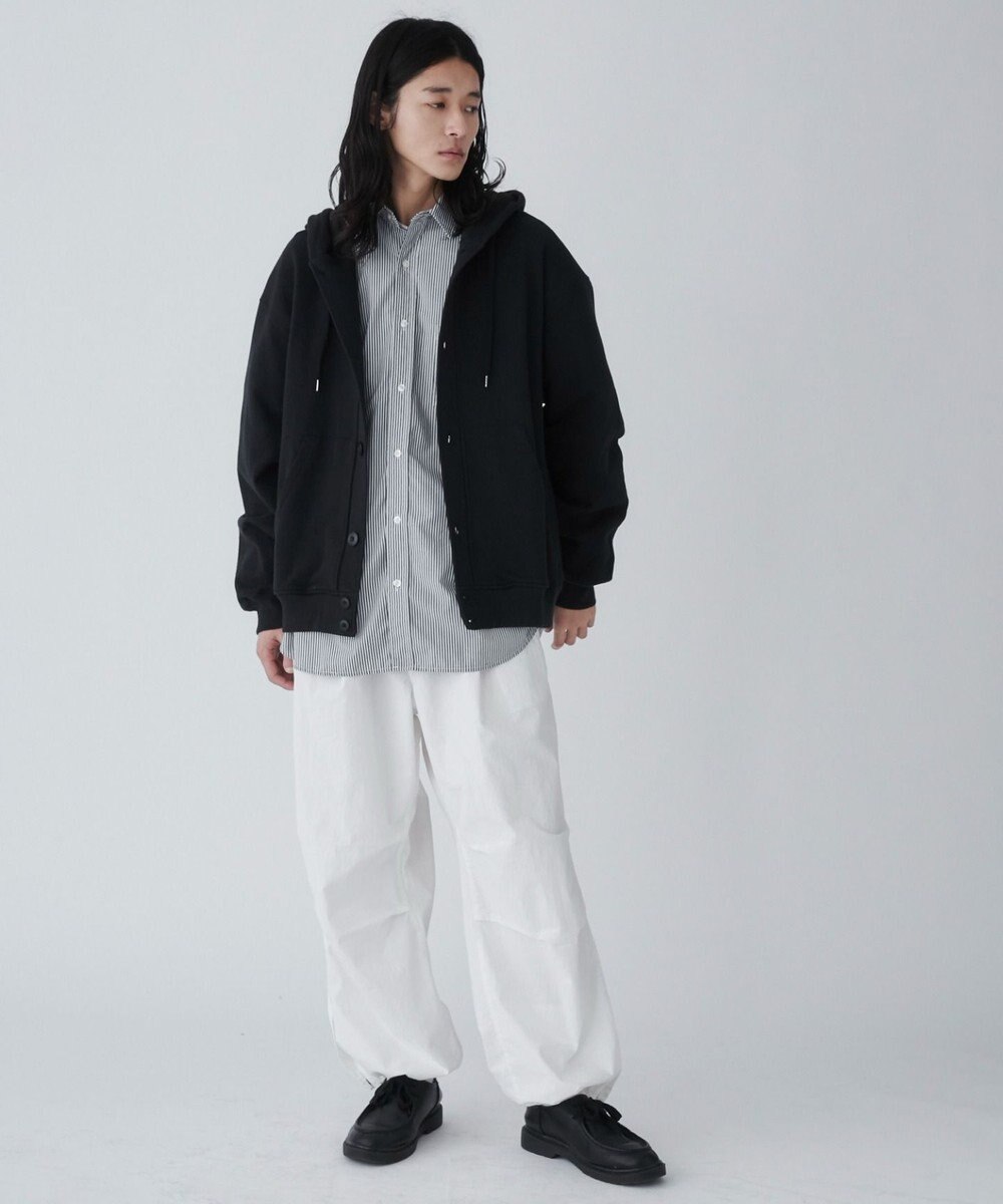 WEGO 【ユニセックス着用ITEM】スウェットボタンカーディガン 