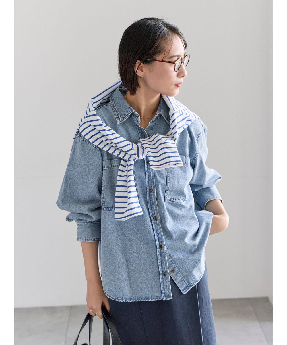 Te chichi デニムシャツ 
