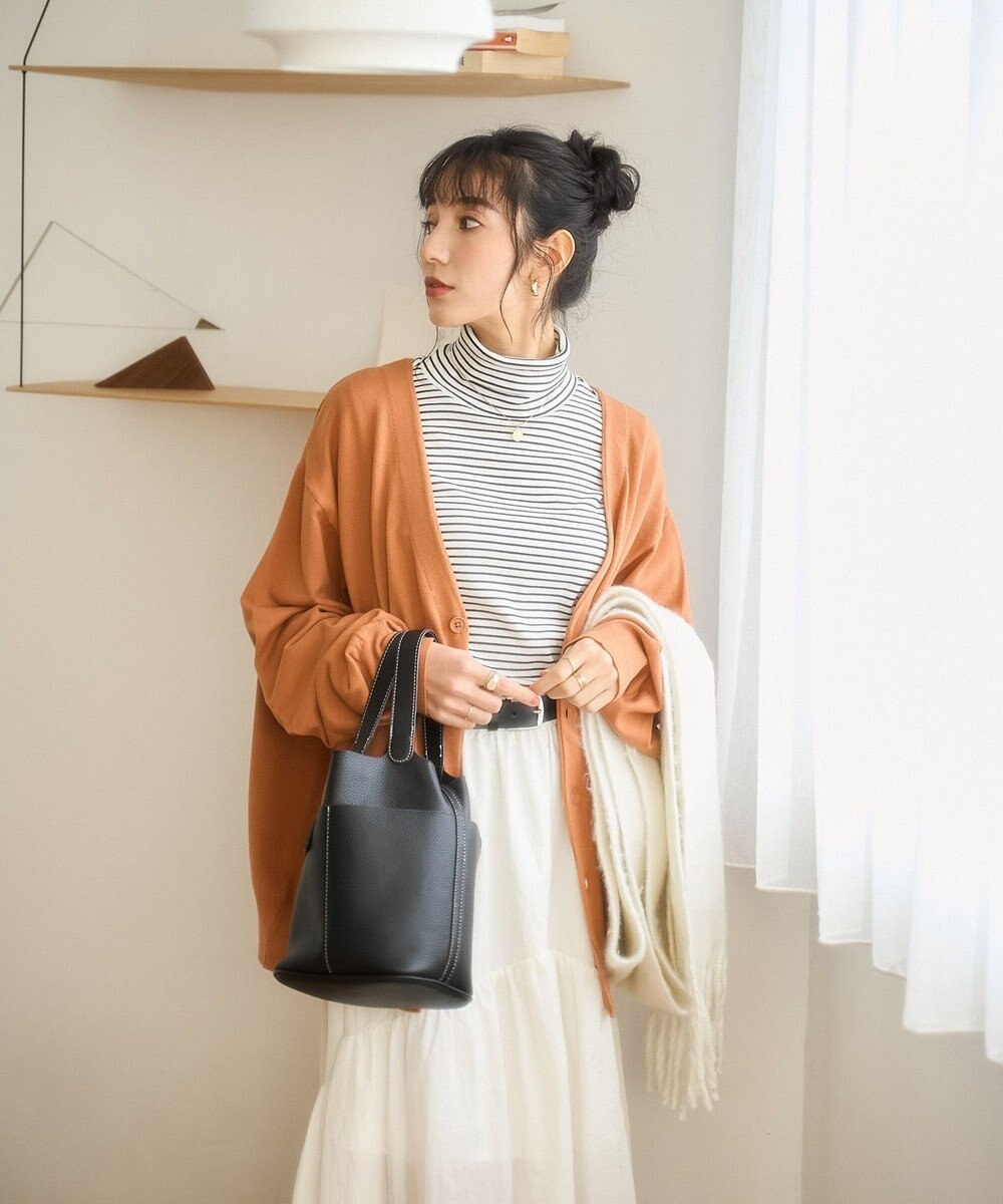 WEGO 【ユニセックス着用ITEM/MLサイズ展開】ドロップショルダーカーディガン 