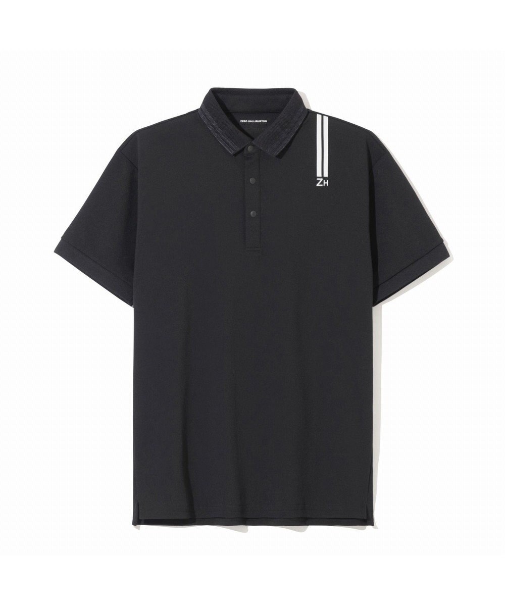 ZERO HALLIBURTON 【吸水速乾・UVケア】 ダブルリブ鹿の子ポロシャツ ZHG-M5S4b 82948 