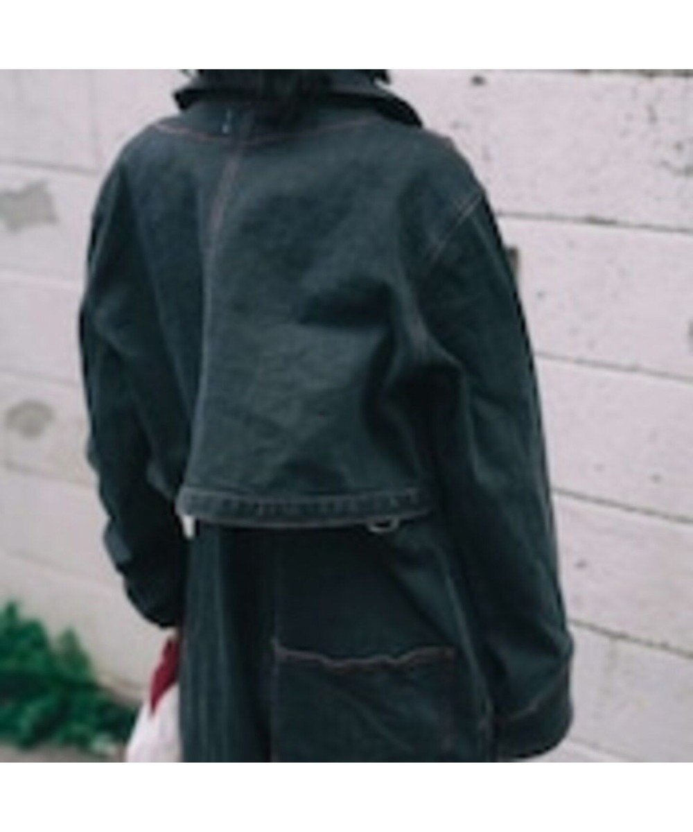 woadblue Short Zip Up Jacket/WBN4120 